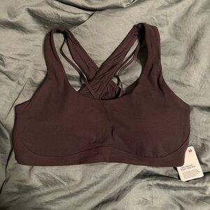 Lululemon Light Support Nulu Yoga Bra 8 Black